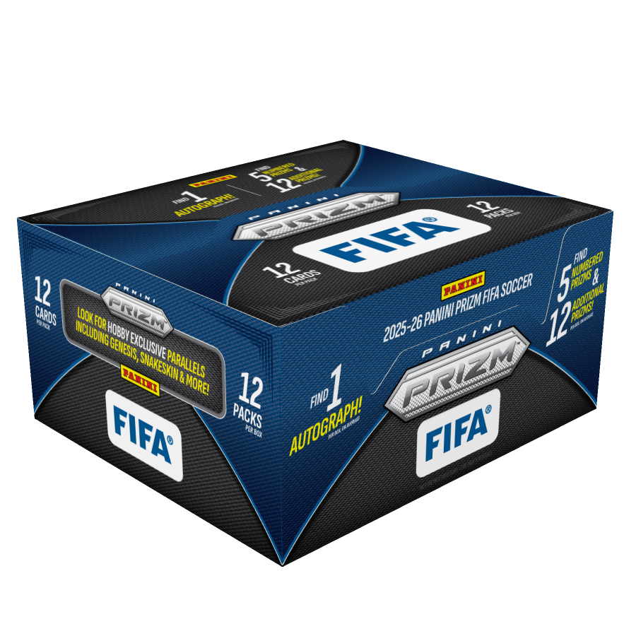 2025-26 Panini Prizm FIFA Hobby Trading Card Box