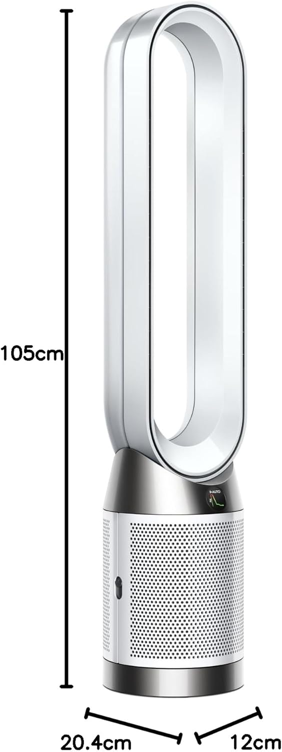 Dyson TP11 Purifier Cool Air Purifier & Ventilator – HEPA H13, 99,95%, Air Multiplier, App, White