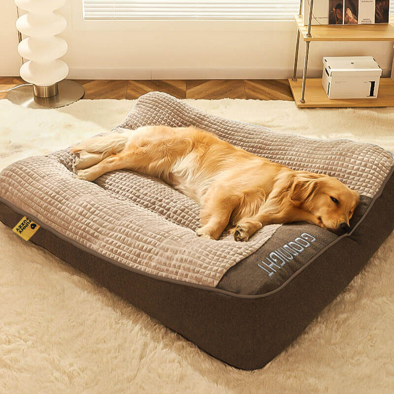 Large Thick Scratch-resistant Spine Protection Orthopaedic Dog Cushion Bed