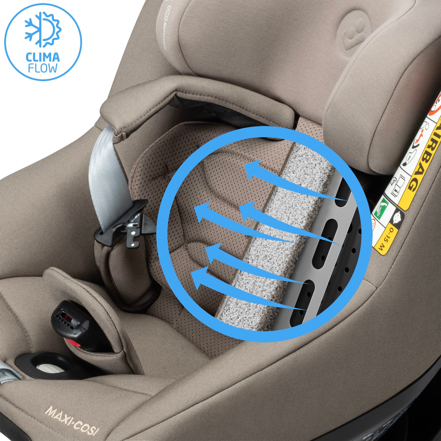Maxi Cosi Pearl 360 PRO Car Seat - Authentic Sage