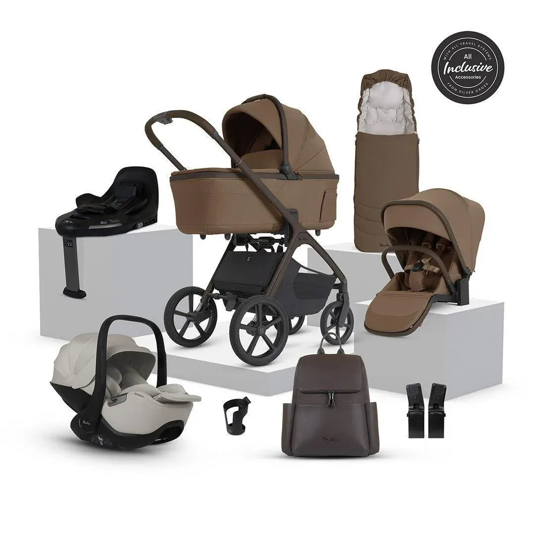 Silver Cross Cove 2 Ultimate 360 Travel System - Maple