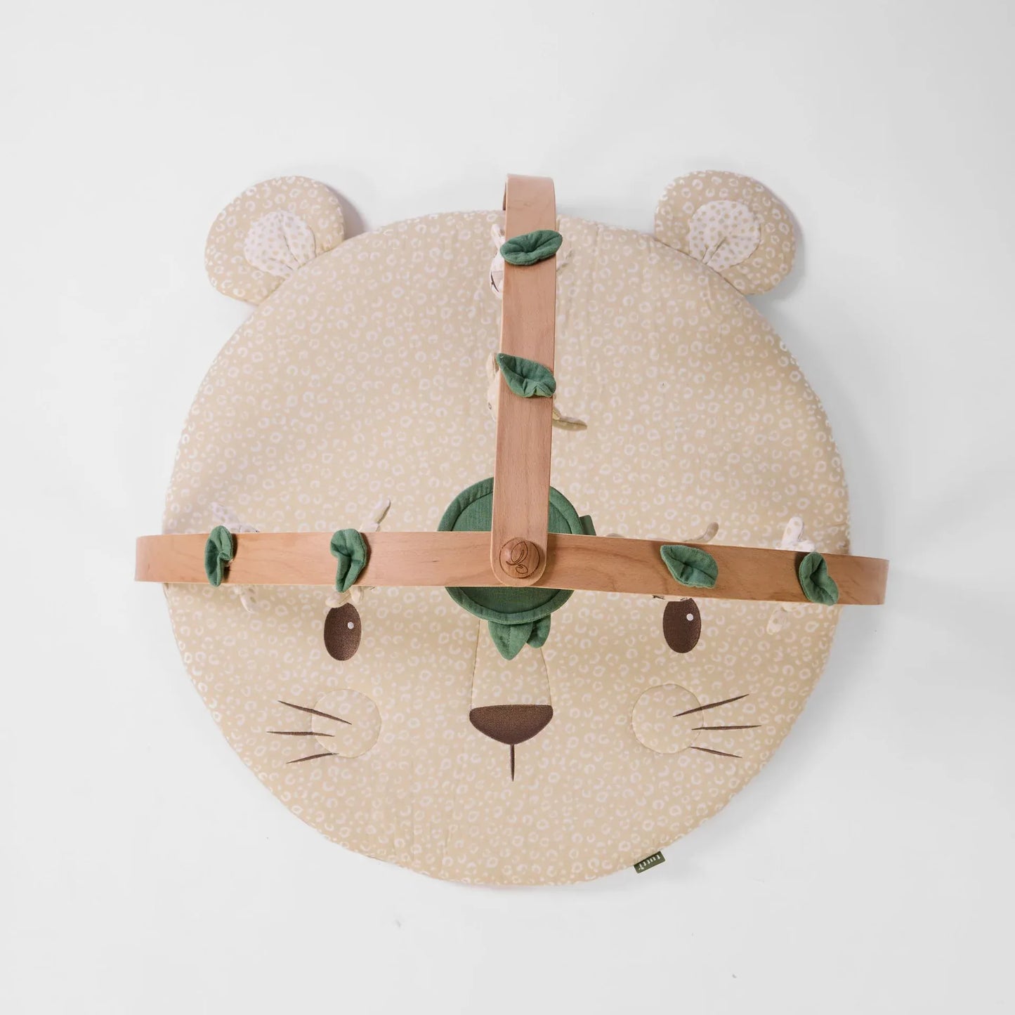 Tutti Bambini Luxury Wood & Muslin Playgym - Love Cats