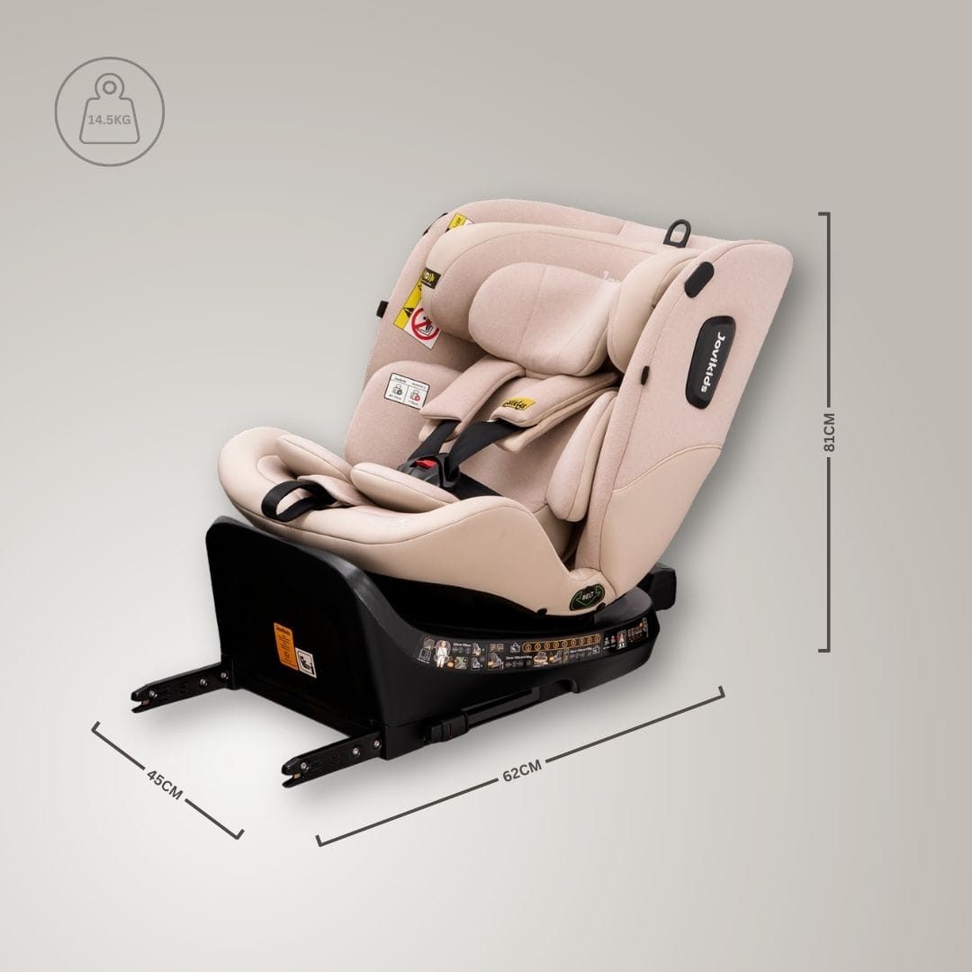 Jovikids Ranger 2 i-Size 360 Rotating Car Seat - Rosewood