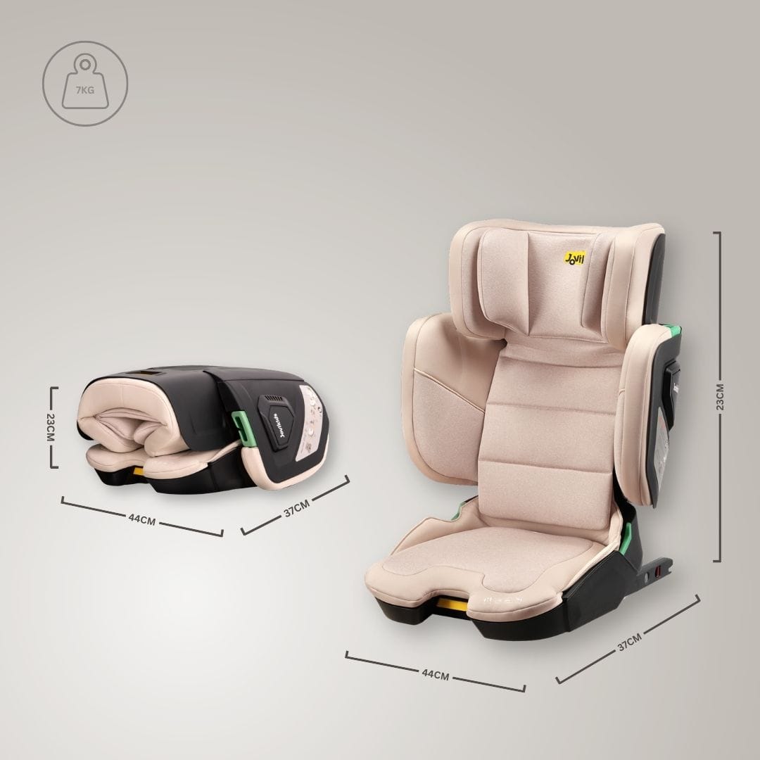 Jovikids Rober+ Folding Highback Booster Seat - Rosewood