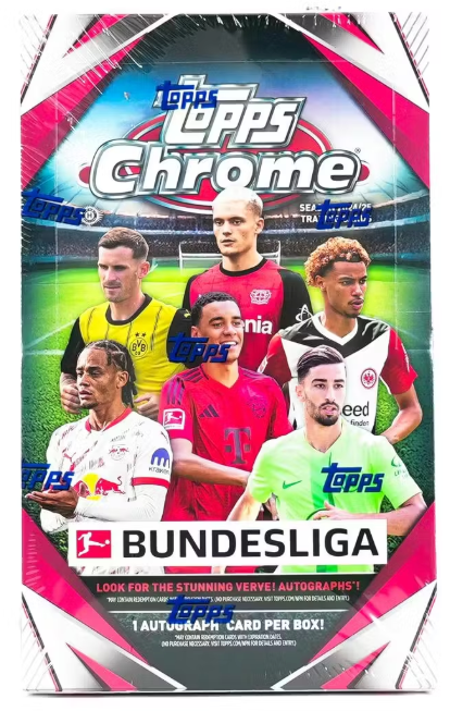 2024-25 Topps Chrome Bundesliga Hobby Box