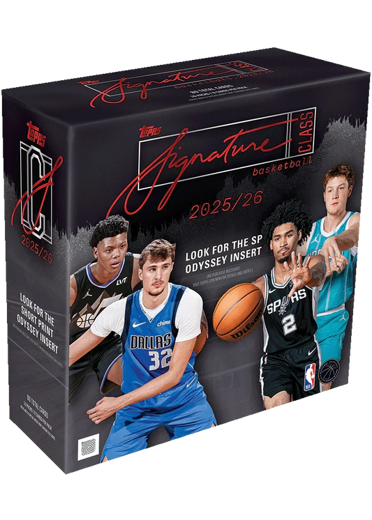 2025-26 Topps Signature Class Basketball Mega Box