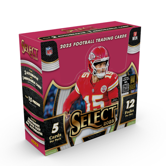 2025 Panini Select NFL Football Hobby Box