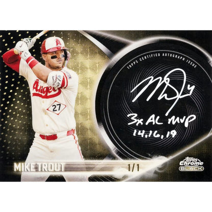 2026 Topps Chrome Black Baseball Hobby Box