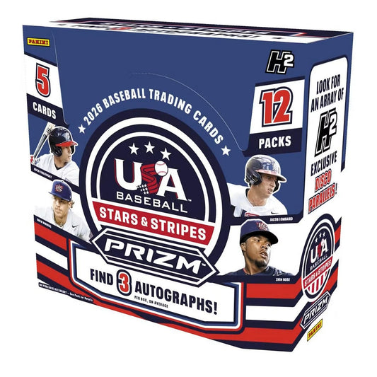 2026 Panini Stars & Stripes Prizm Baseball H2 Box