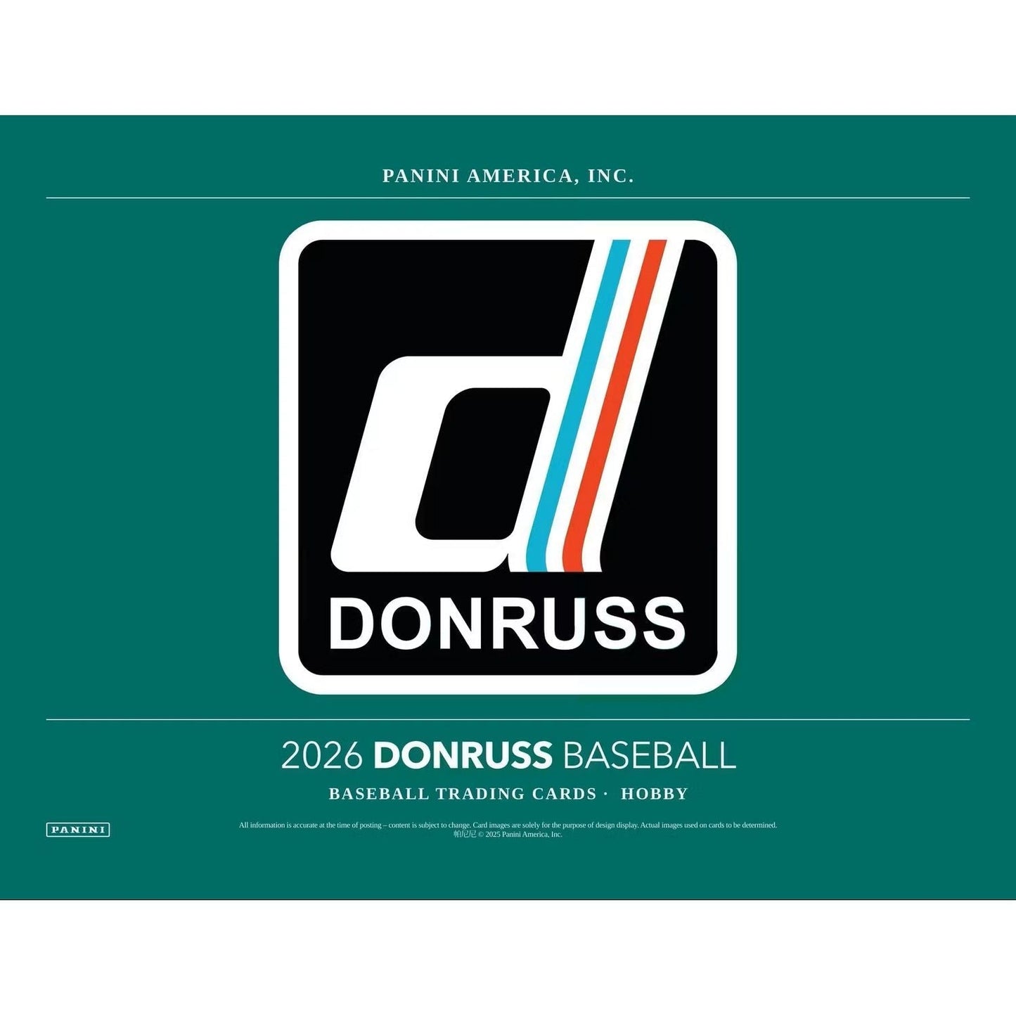 2026 Panini Donruss Baseball Hobby Box