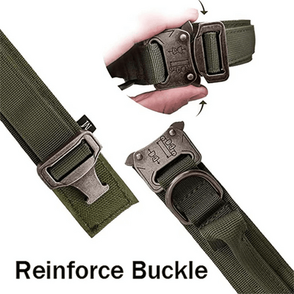 Tactical Dog Collar And Leash Set For Large Dogs