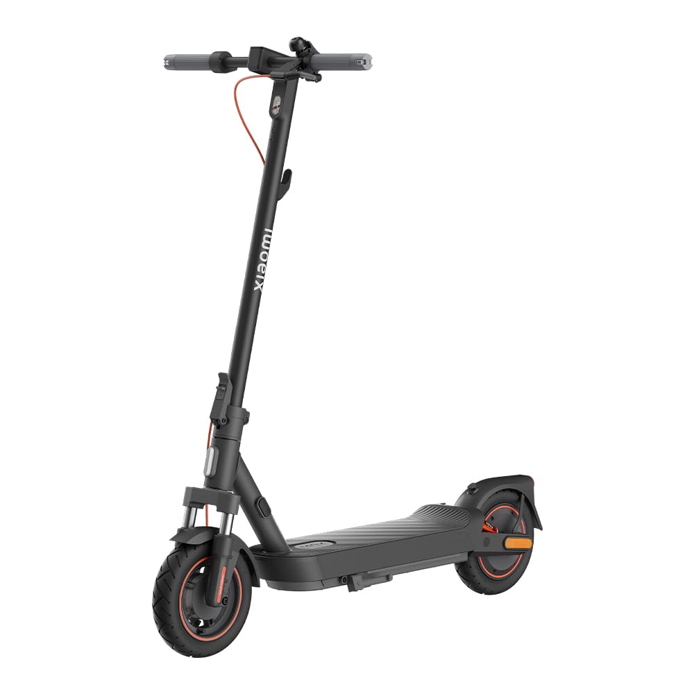 Xiaomi Electric Scooter 5 E-Scooter with ABE, Up to 60 km Range, 350 W Motor, 10 Zoll Pneumatic Tyres, Front Suspension, LED Display, Blinker, Anthracite