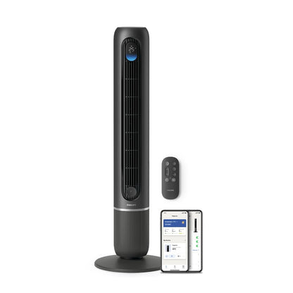 Philips CX5533/11 Tower Fan 104,8cm – 2230m³/h, 3 Modes, 26-46dB, Aroma-Diffuser, 40W, Grey