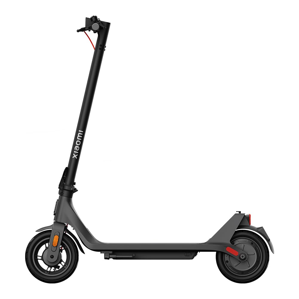 Xiaomi Electric Scooter 5 E-Scooter with ABE, Up to 60 km Range, 350 W Motor, 10 Zoll Pneumatic Tyres, Front Suspension, LED Display, Blinker, Anthracite