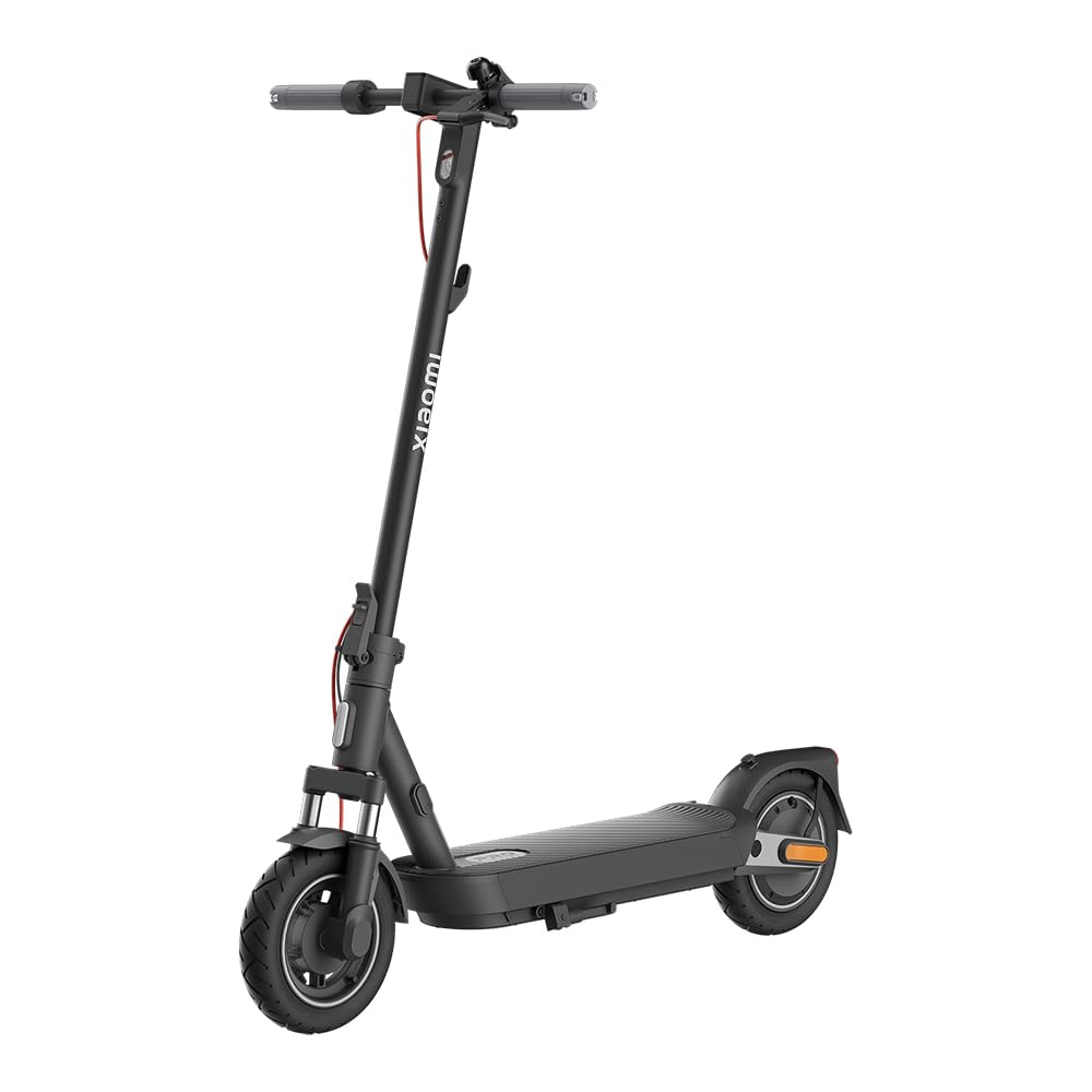 Xiaomi Electric Scooter 5 E-Scooter with ABE, Up to 60 km Range, 350 W Motor, 10 Zoll Pneumatic Tyres, Front Suspension, LED Display, Blinker, Anthracite
