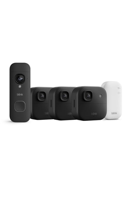 Blink Outdoor 2K+ WiFi Security Camera – 2K Video, Colour Night Vision, 4x Zoom, IP65, 2 Years Battery