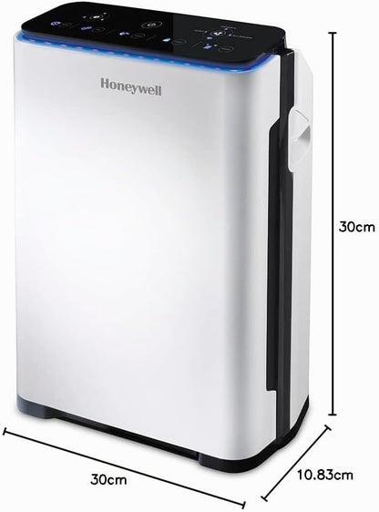 Honeywell HPA710WE4 Air Purifier 84m² – True HEPA, 4-stufig, CADR 204m³/h, 5 Modes, Ionisator, White