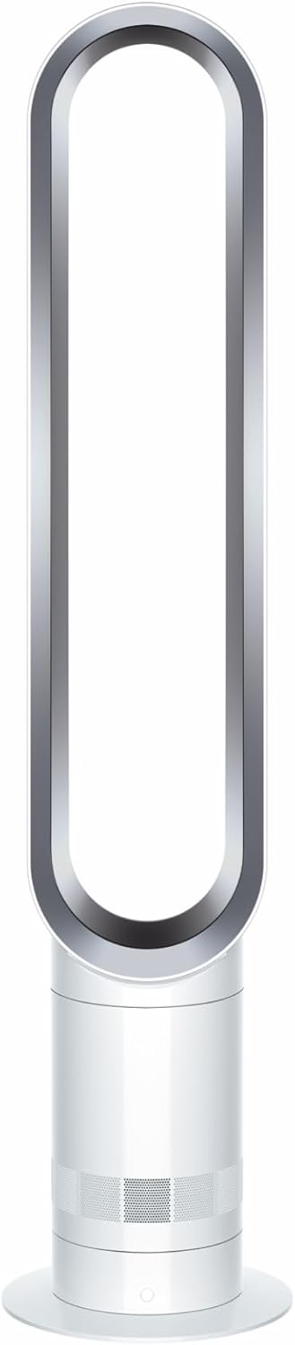 Dyson AM07 Tower Fan bladeless 100,7 cm – 10 Speeds, Air Multiplier, Remote Control, White