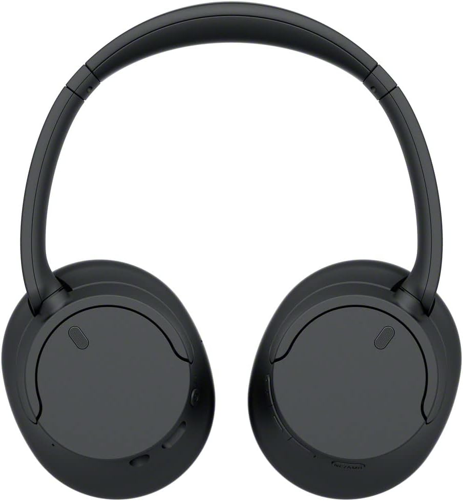 Sony WH-CH720N Wireless Headphones, Active Noise Cancelling, 35h Battery, Bluetooth 5, Black