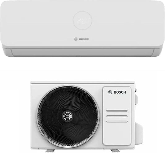 Bosch Climate CL3200i-Set 35WE Split Air Conditioner 12.000 BTU – Energy Class A++/A+, R32, 3,52kW, SEER 7, SCOP 4,2, White