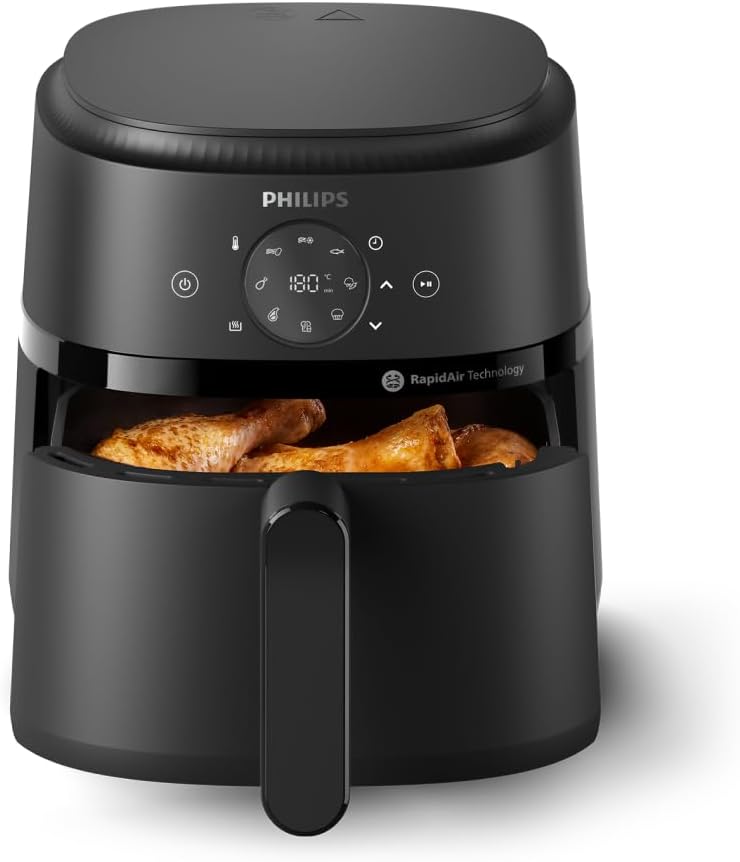 Philips NA229/00 Air Fryer 4,2L – 13-in-1, RapidAir, 9 Programmes, Touchscreen, Black