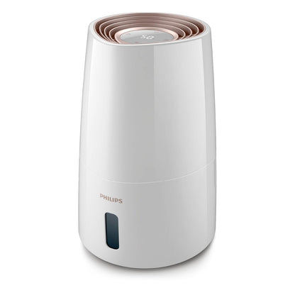 Philips HU2718/10 2000 Series Humidifier 2L – NanoCloud, 200ml/h, 32m², 3 Speeds, 15h, Black/Copper
