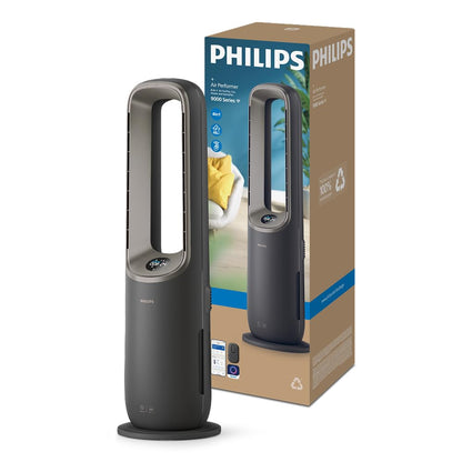 Philips AMF765/10 2-in-1 Air Purifier & Ventilator 70m² – NanoProtect HEPA, 270m³/h, 20dB, KI, Alexa, White