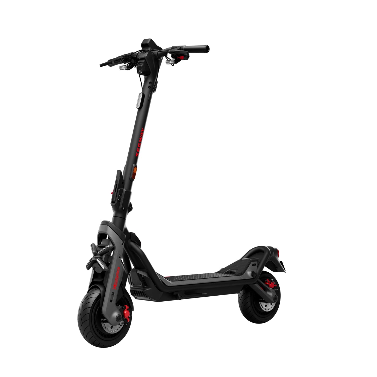 Segway-Ninebot ZT3 Pro D E-Scooter, Up to 70 km Range, 11 Zoll Off-Road Tyres, Full Suspension, Flash Charge, Apple Find My, Foldable, Black