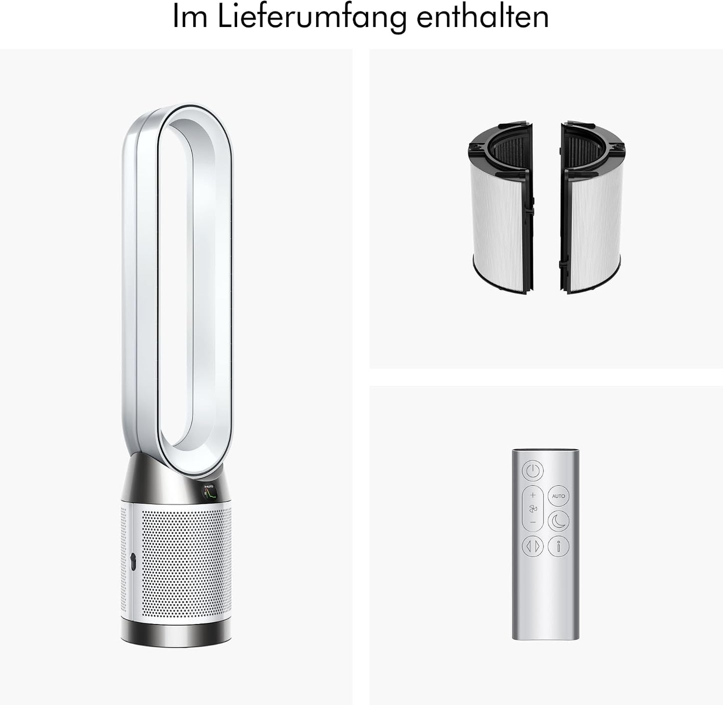 Dyson TP11 Purifier Cool Air Purifier & Ventilator – HEPA H13, 99,95%, Air Multiplier, App, White