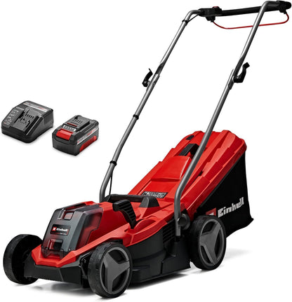 Einhell GE-CM 18/33 Li Battery-Lawn Mower 33 cm – 18V Power X-Change, Brushless Motor, 4,0 Ah Battery