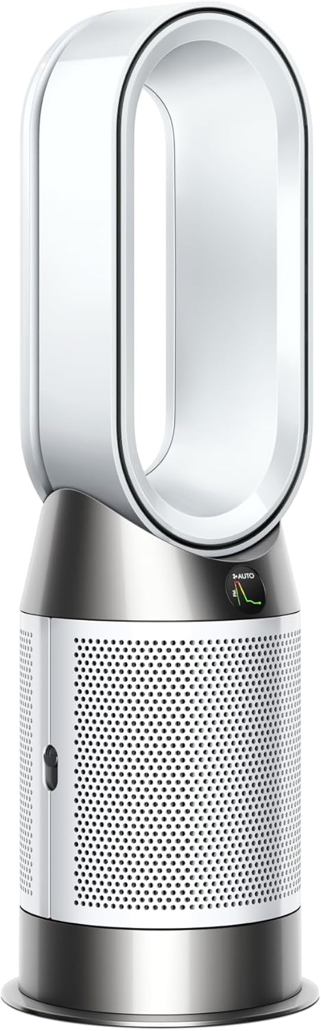 Dyson HP10 Pure Hot+Cool Air Purifier Heater Ventilator – HEPA H13, 99,95%, Auto-Modus, App, White