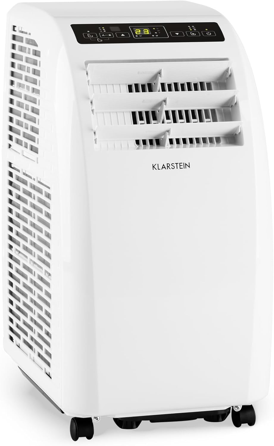 Klarstein Metrobreeze Rom Portable Air Conditioner 10.000 BTU – 4-in-1, R290, Energy Class A+, SEER 12, 3kW, Remote Control, White