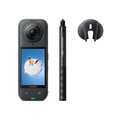 Insta360 X5 Essentials Bundle 360°-Kamera 8K – 2x 1/1.28" Sensor, FlowState, 15m wasserdicht, Black