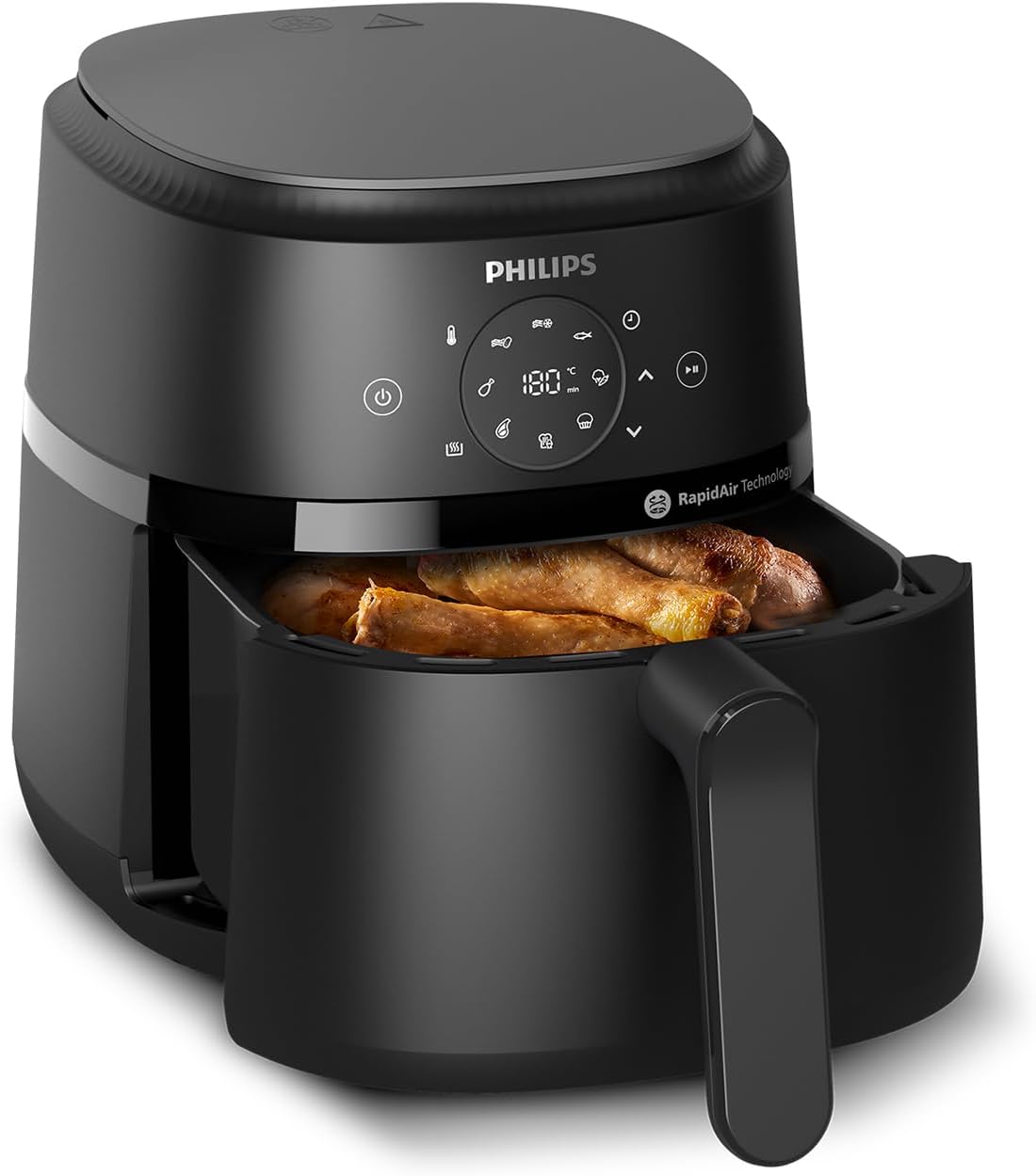 Philips NA229/00 Air Fryer 4,2L – 13-in-1, RapidAir, 9 Programmes, Touchscreen, Black