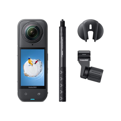 Insta360 X5 Essentials Bundle 360°-Kamera 8K – 2x 1/1.28" Sensor, FlowState, 15m wasserdicht, Black