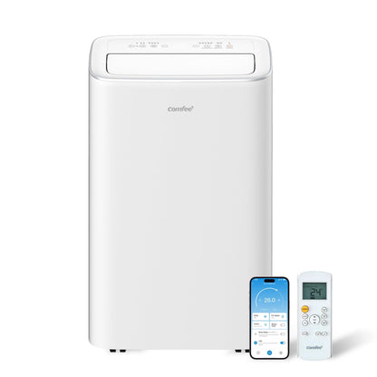 COMFEE MPPH-09CRN7 Portable Air Conditioner 9.000 BTU – 3-in-1, R290, Energy Class A, 31m², Remote Control, White