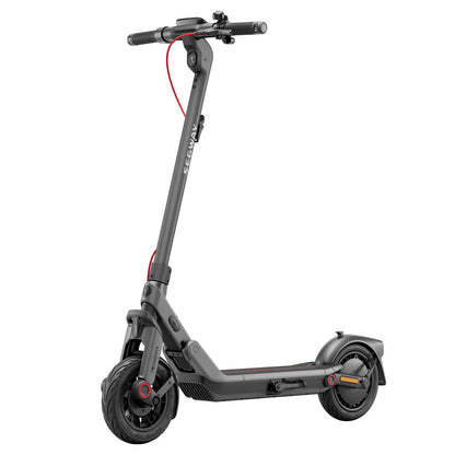 Segway-Ninebot E2 Pro D E-Scooter, 20 km/h, Up to 35 km Range, 275 Wh Battery, 10 Zoll Tubeless Pneumatic Tyres, TCS, Dual Braking System, LED Display, Foldable, Black