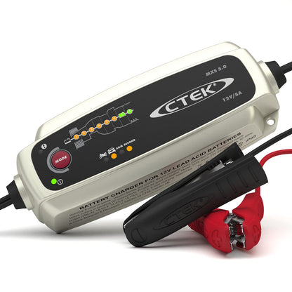 CTEK 40-659 Battery Charger 12V 5A – LiFePO4 & Blei, Desulfatierung, AGM, Temperaturkompensation