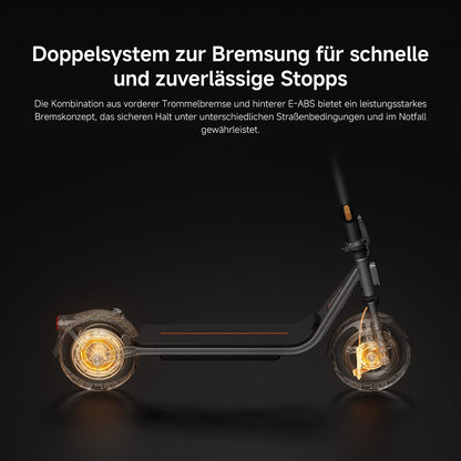 Xiaomi Electric Scooter 6 Lite E-Scooter with ABE, Up to 25 km Range, 300 W Motor, 10 Zoll Pneumatic Tyres, Dual Front Suspension, Foldable, Anthracite