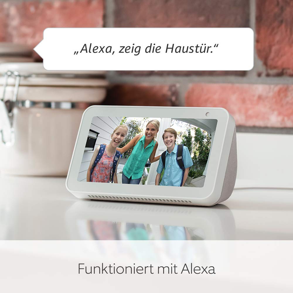 Ring Video Doorbell Pro 2 Video Doorbell, 1536p HD, 3D-Motion Detection, Colour-Night Vision, WiFi