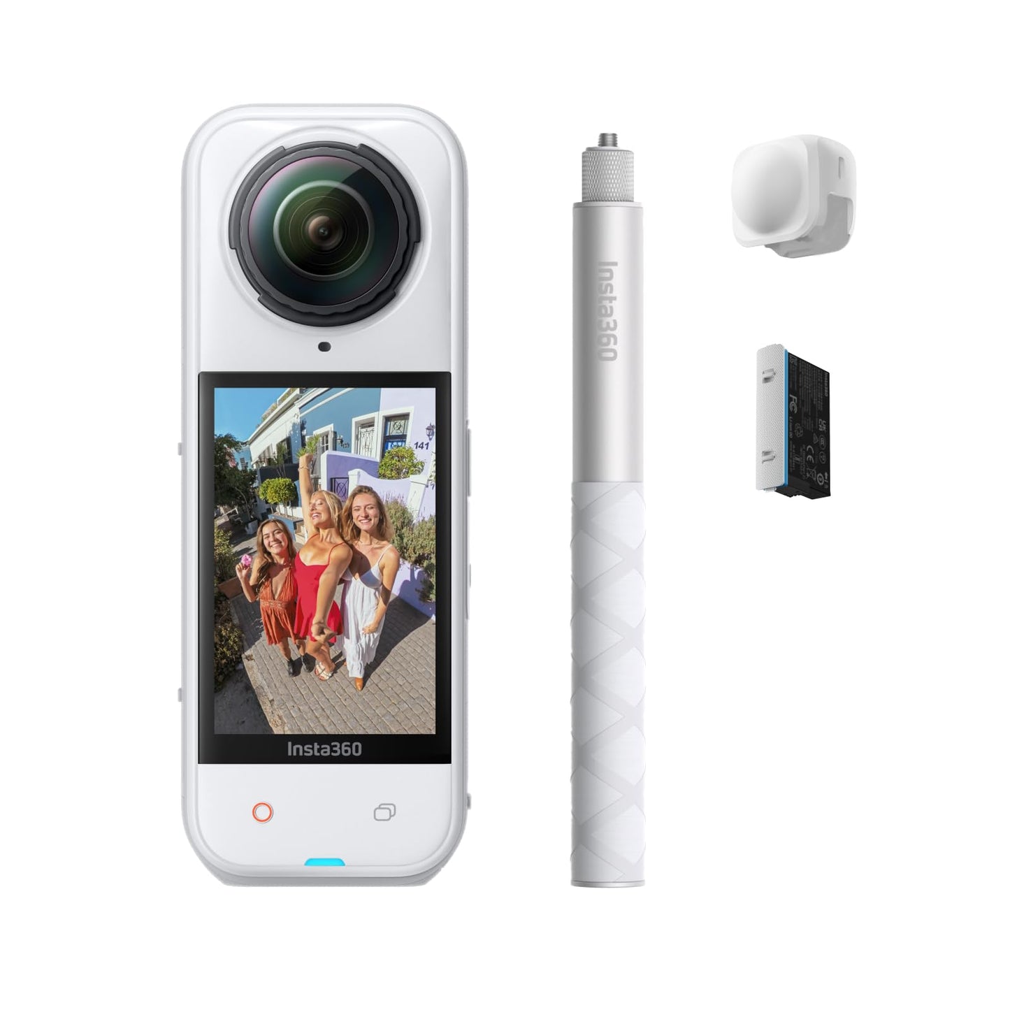 Insta360 X5 Essentials Bundle 360°-Kamera 8K – 2x 1/1.28" Sensor, FlowState, 15m wasserdicht, Black