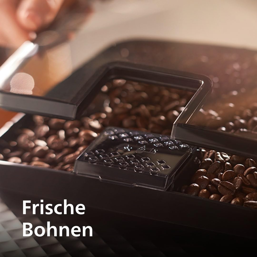 Philips EP2220/10 2200 Series Fully Automatic Coffee Machine 1,8L – Panarello, Aroma Seal, Touch Display, Black