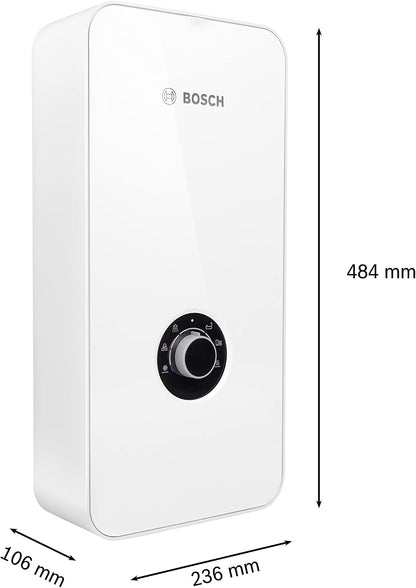 Bosch Tronic 5000 TR4000 6 ET Electronic Instant Water Heater 27kW – 400V, Energy Class A, WiFi-nachrüstbar, White