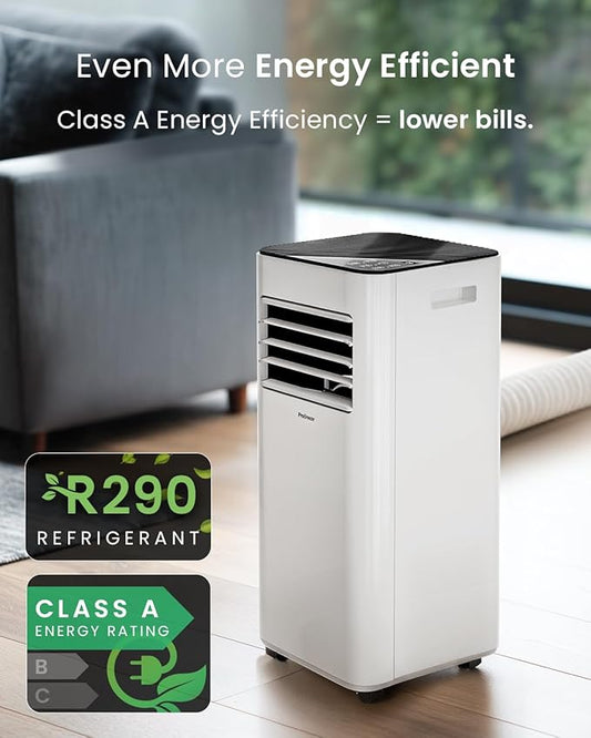 7000 BTU 3-in-1 Portable Air Conditioner with Remote Control