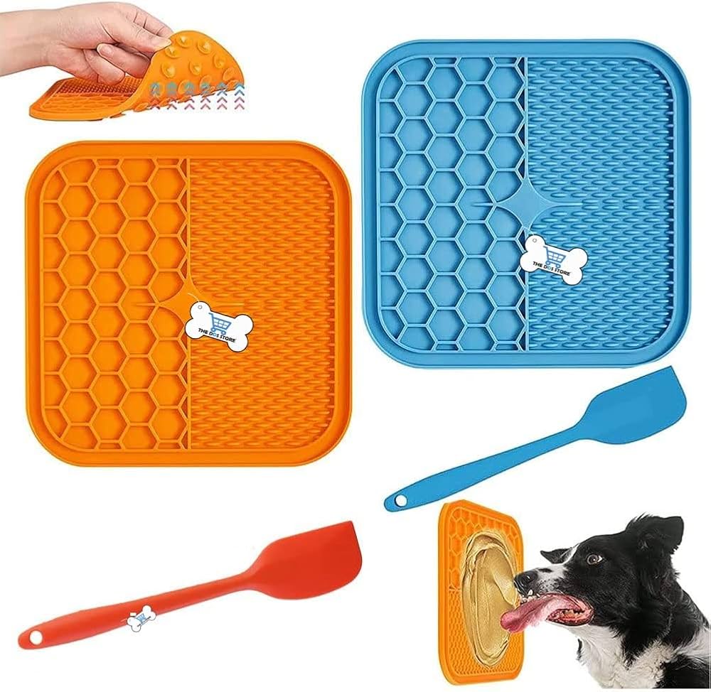 Silicone Lick Mat for Dogs & Cats – Slow Feeding & Anxiety Relief | Bakewell Pet Supplies
