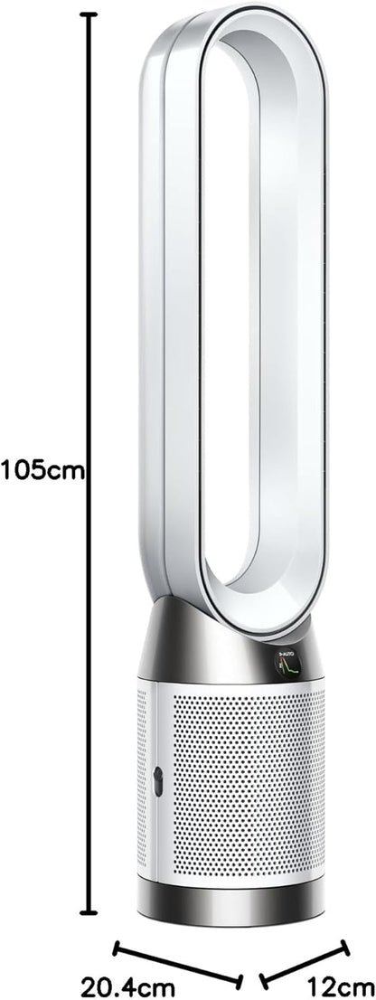 Dyson TP11 Purifier Cool Air Purifier & Ventilator – HEPA H13, 99,95%, Air Multiplier, App, White