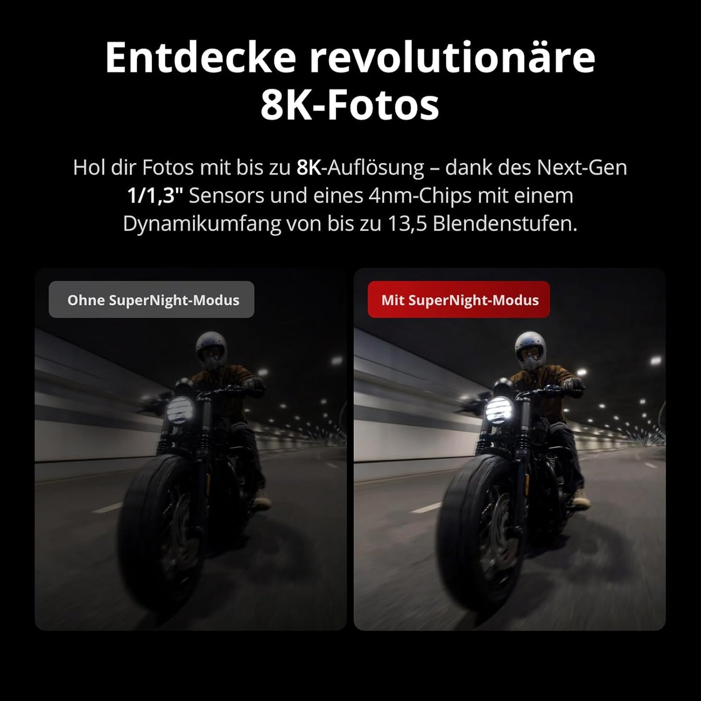 DJI Osmo Action 5 Pro Standard Combo 4K Action Camera – 1/1.3" Sensor, 4h Battery, OLED, 360° HorizonSteady