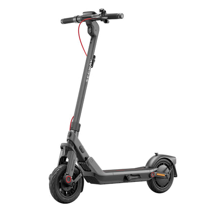 Segway-Ninebot E2 Pro D E-Scooter, 20 km/h, Up to 35 km Range, 275 Wh Battery, 10 Zoll Tubeless Pneumatic Tyres, TCS, Dual Braking System, LED Display, Foldable, Black