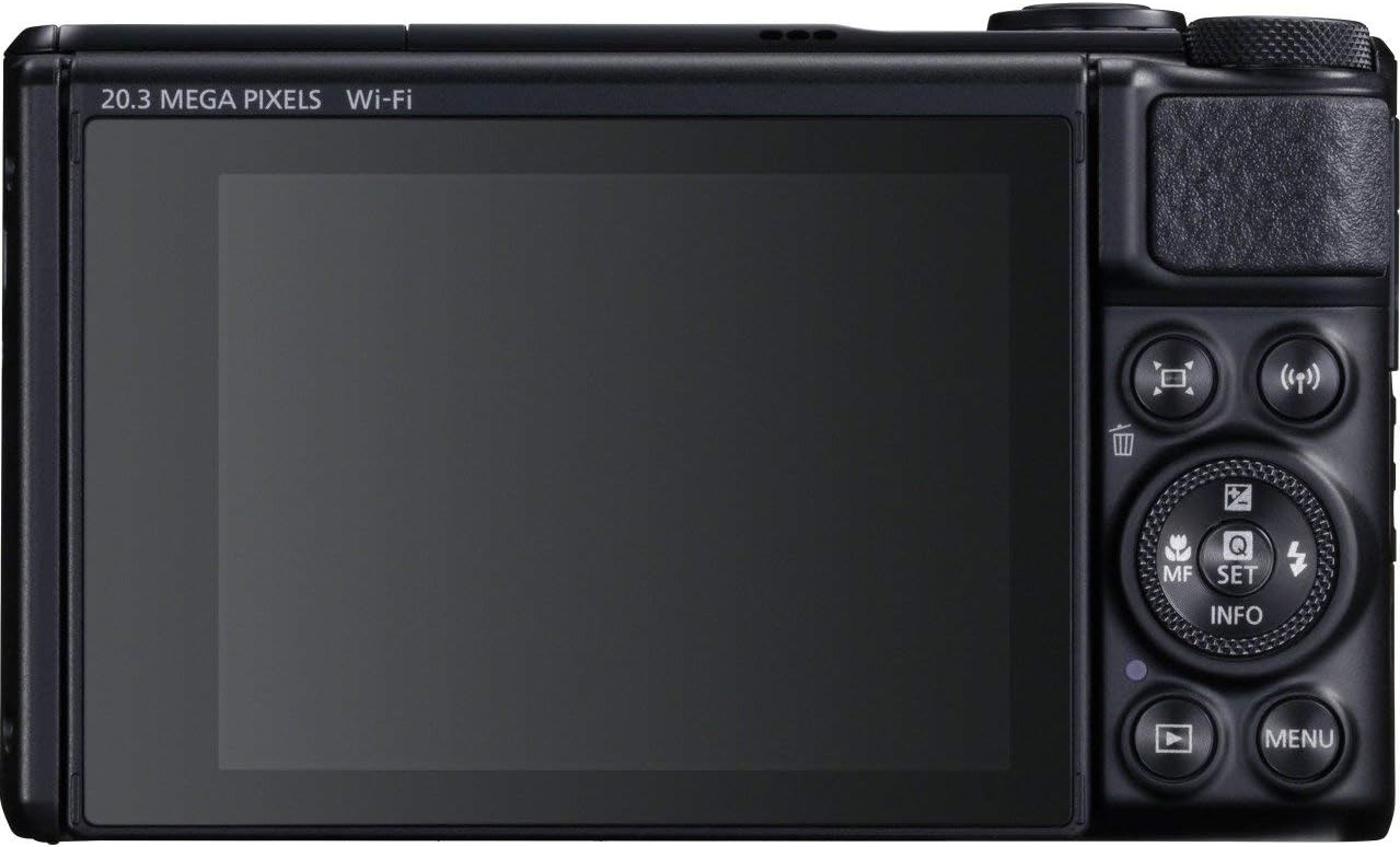 Canon PowerShot SX740 HS Compact Camera – 40x Zoom, 4K, 20,3MP, WiFi, DIGIC 8, Black
