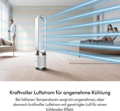 Dyson TP11 Purifier Cool Air Purifier & Ventilator – HEPA H13, 99,95%, Air Multiplier, App, White